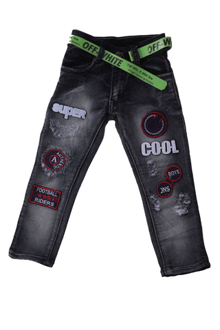 Pro Ethic Kid's jeans For Boys Black (J-102)