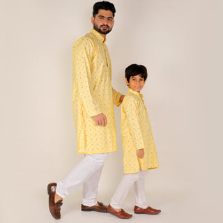 father son kurta pajama set 