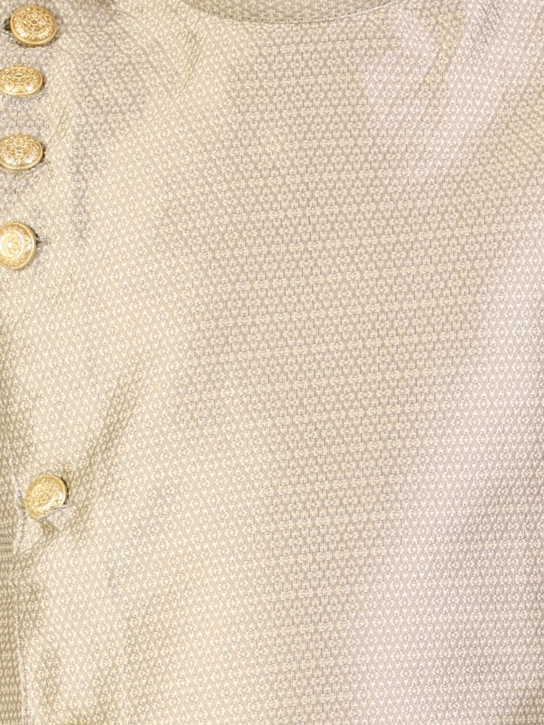 Pro Ethic Cream Men's Kurta Pajama Silk Self Design (A-102)