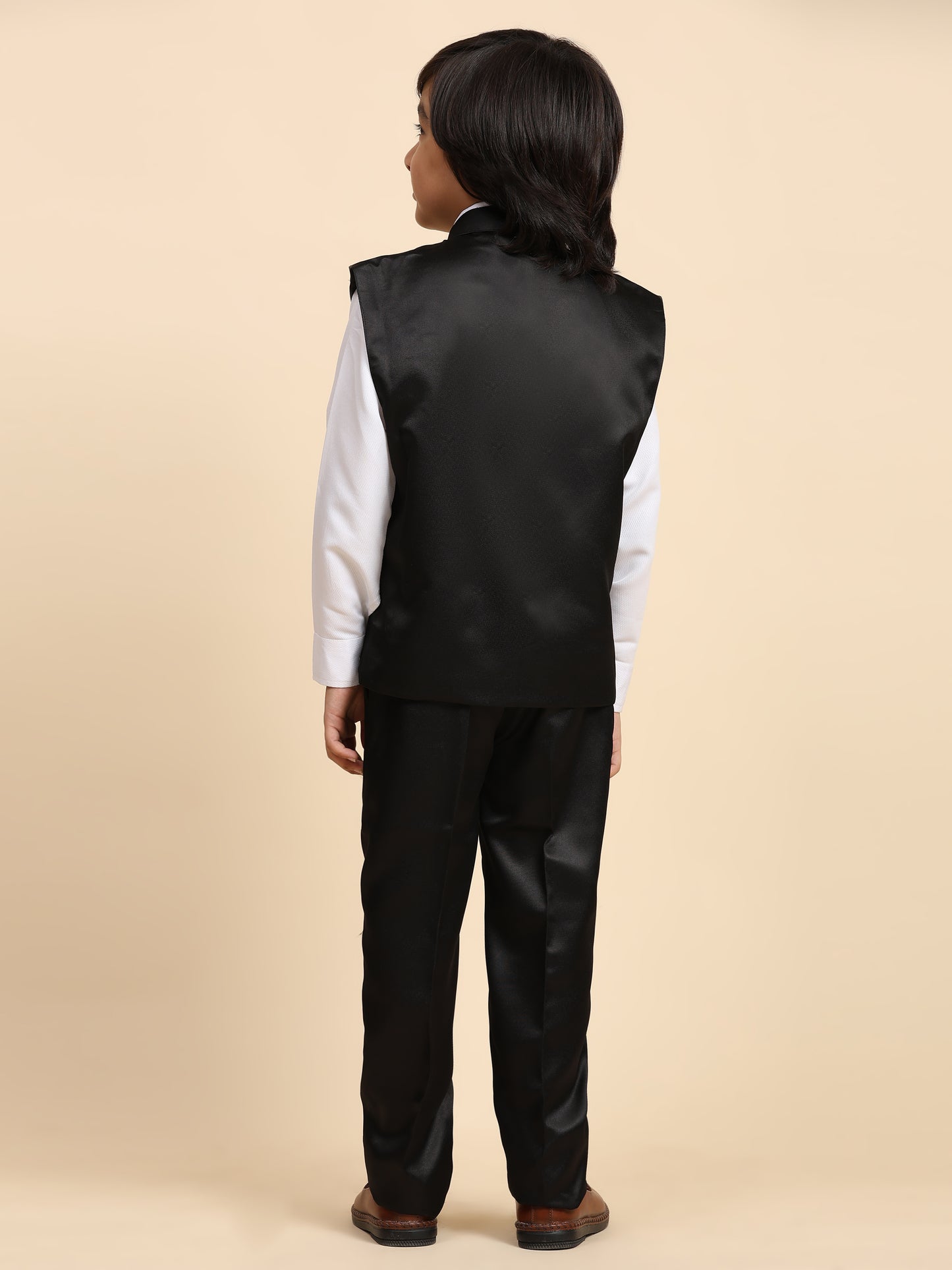 Pro-Ethic Style Developer Boy's 3 Piece Suit Set Cotton Plain Pattern