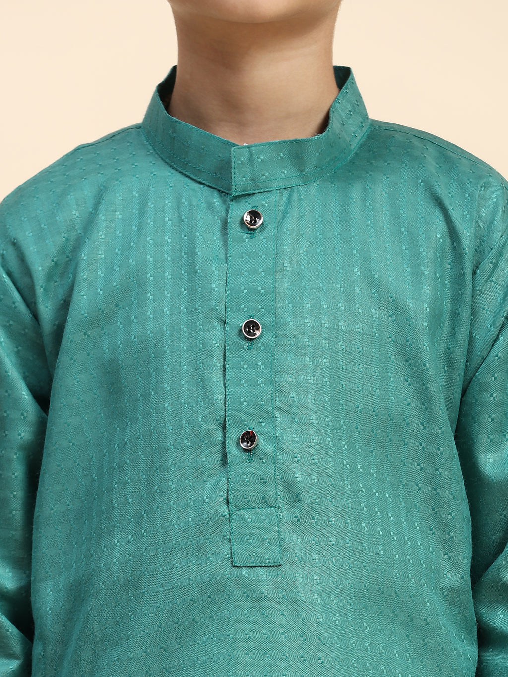 Pro-Ethic Style Developer Boys Cotton Kurta Pajama for Kid's (S-246) Green