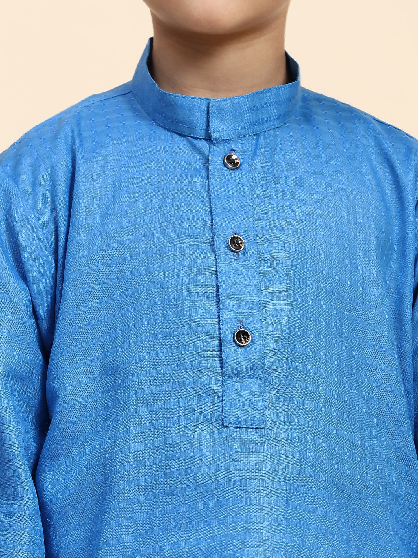 Pro-Ethic Style Developer Boys Cotton Kurta Pajama for Kid's (S-246) Sky Blue