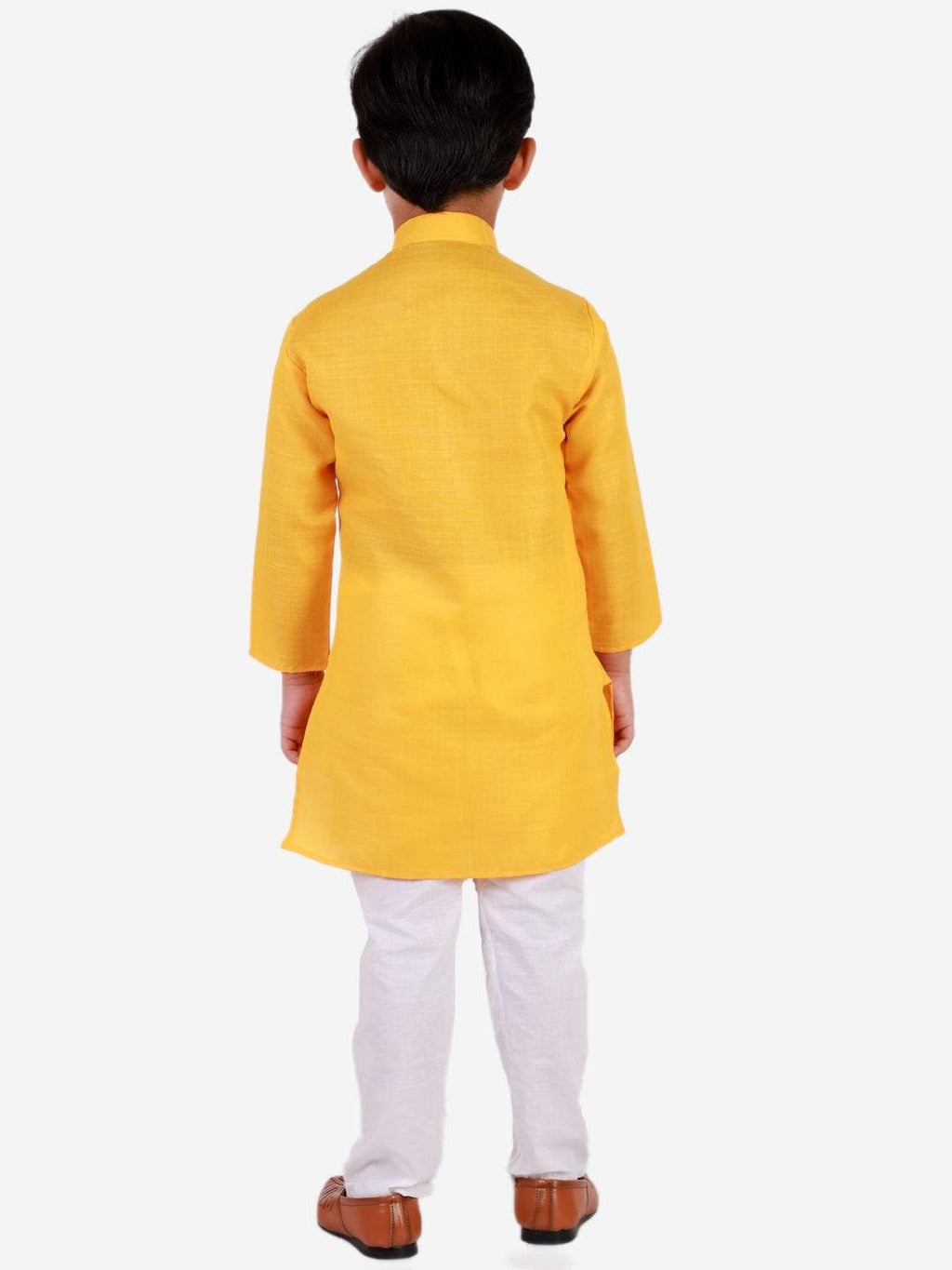 Pro Ethic Ethnic Wear Cotton Self Design Kurta Pajama Set for Kids and Boys #S-122