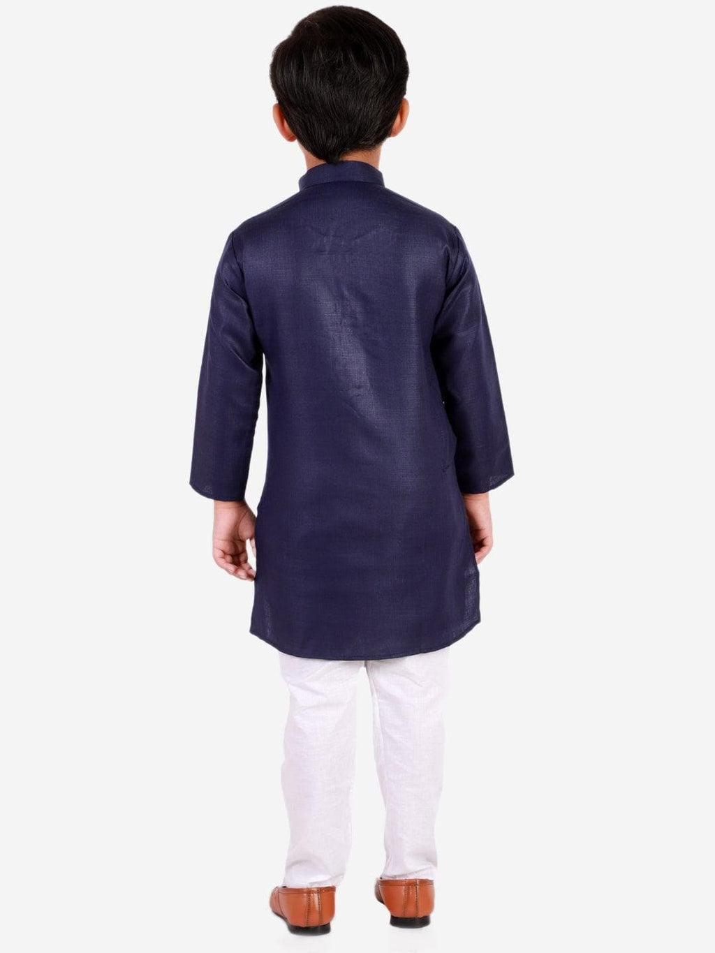 Pro Ethic Ethnic Wear Cotton Self Design Kurta Pajama Set for Kids and Boys #S-122