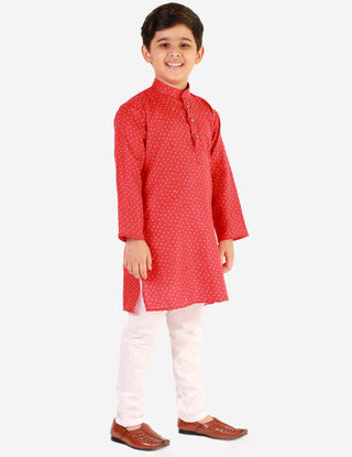 kids kurta pajama for boys 1 to 16 years Red