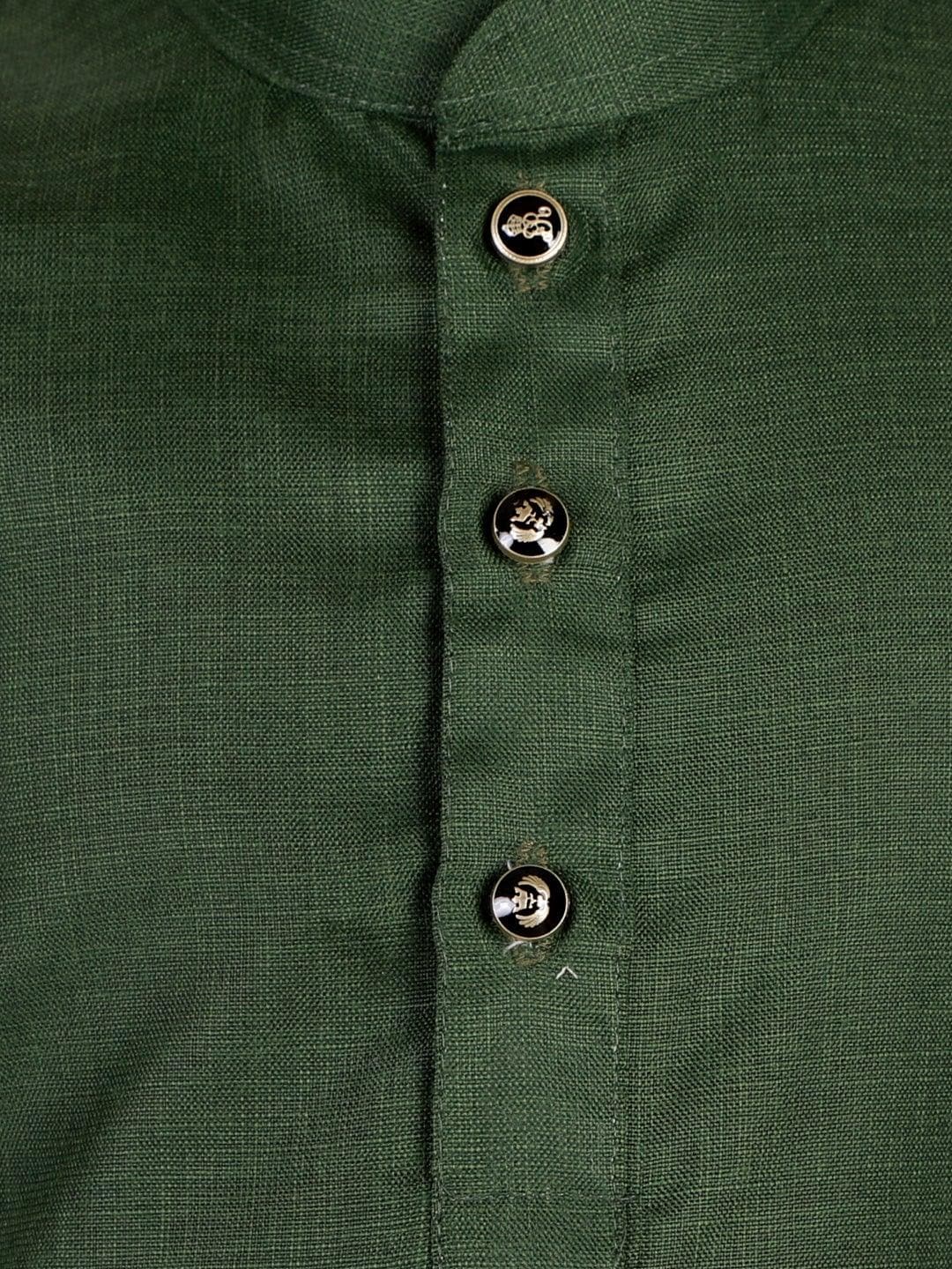 Pro Ethic Ethnic Wear Cotton Self Design Kurta Pajama Set for Kids and Boys #S-122