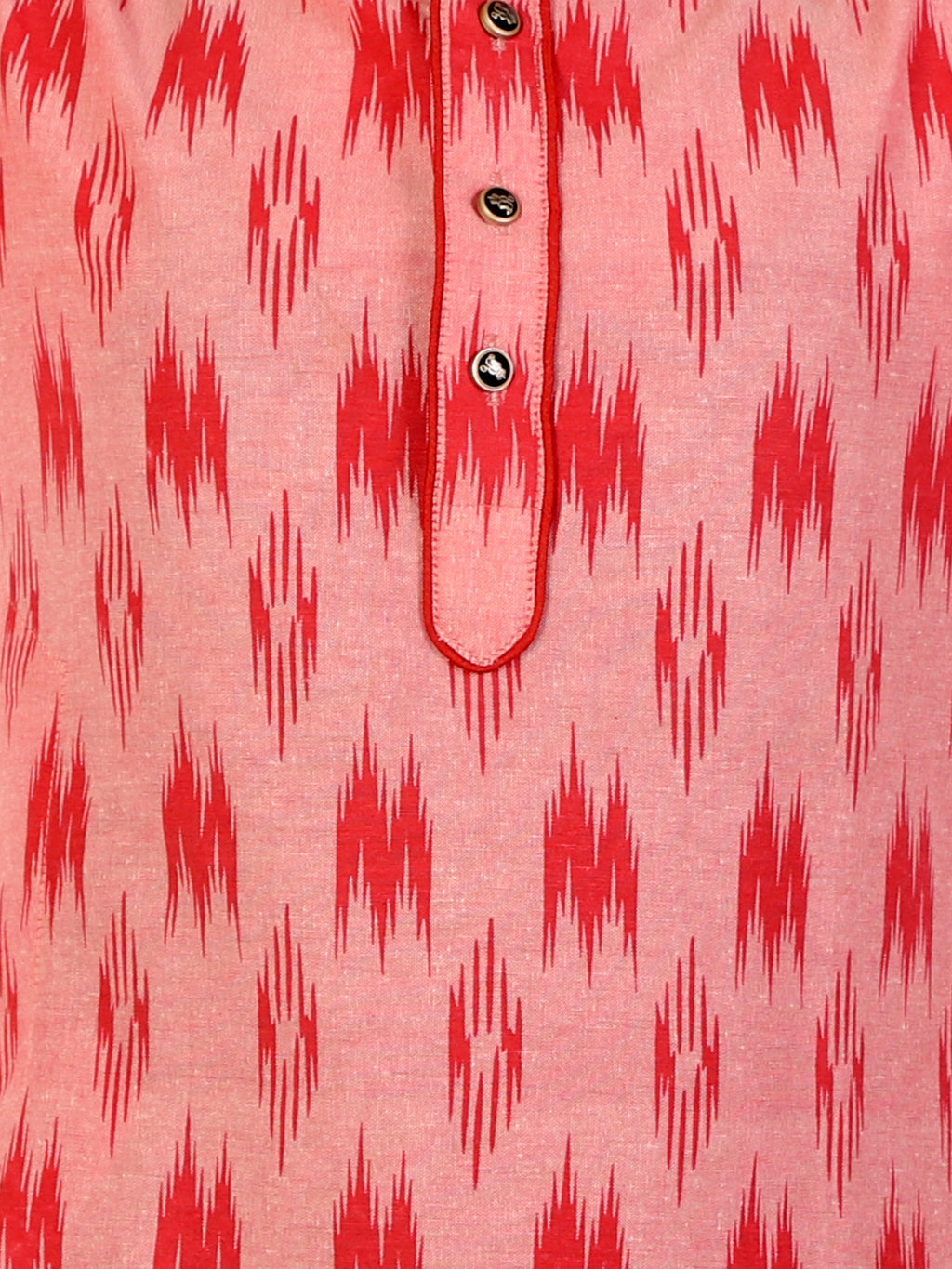 Pro Ethic Cotton Kurta Pajama For Boys Red Printed S-154