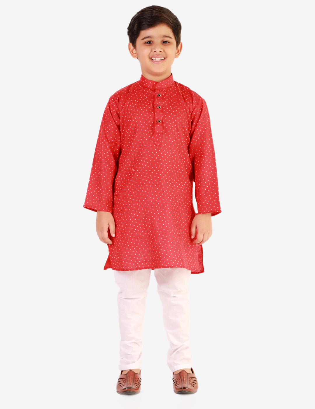 kids kurta pajama for boys 1 to 16 years Red