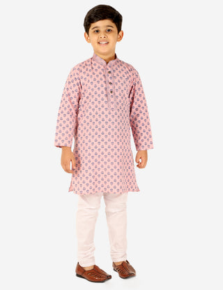 Pro Ethic Kurta Pajama For Boys Cotton Peach (S-167)