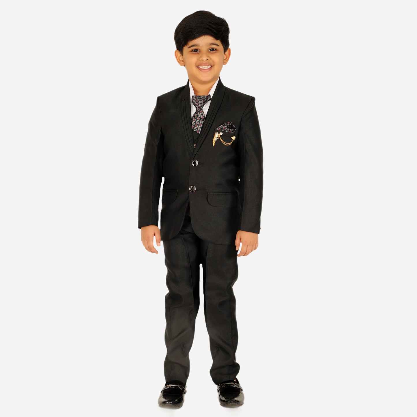 Pro Ethic Five Piece Suit For Boys Black T-126