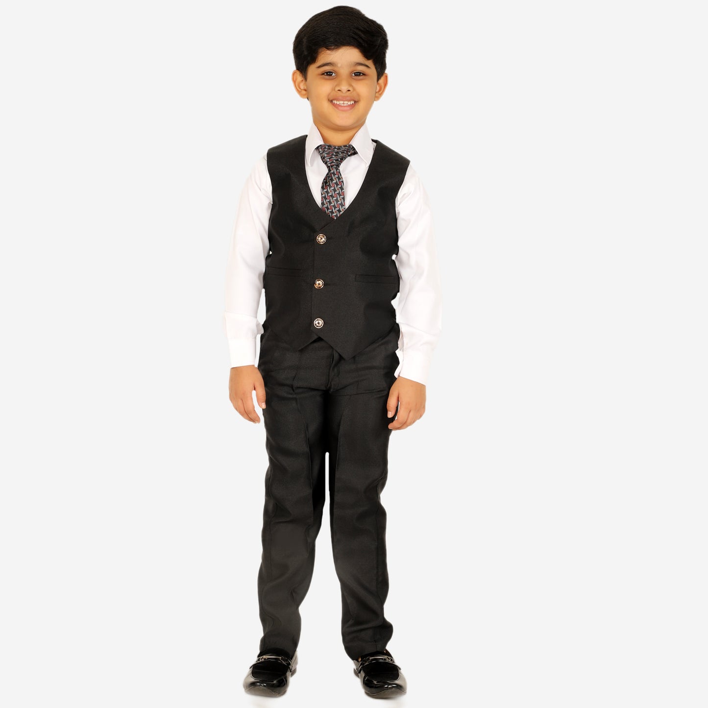 Pro Ethic Five Piece Suit For Boys Black T-126