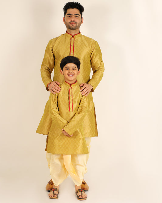 Father Son Same Dress Kurta Pajama