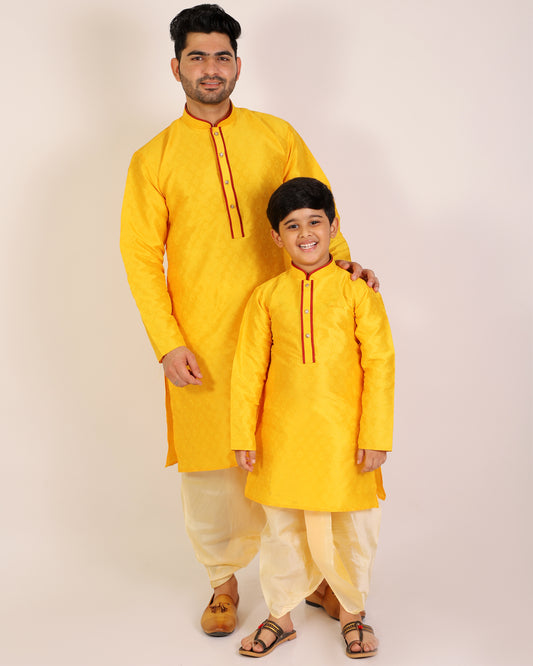 Father Son Same Dress Kurta Pajama