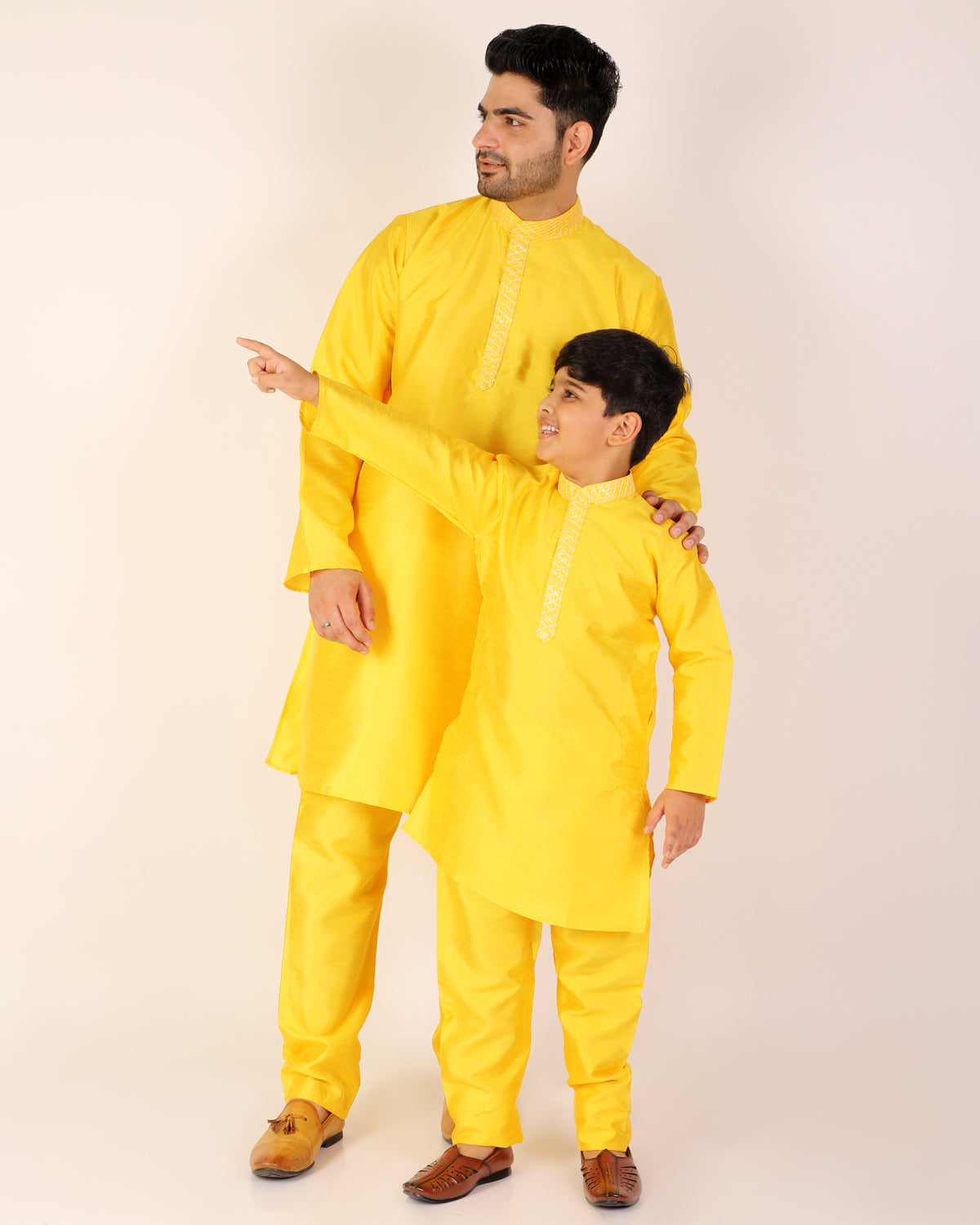 Father Son Same Dress Kurta Pajama