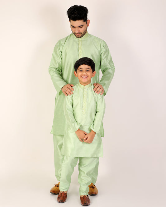 Father Son Same Dress Kurta Pajama