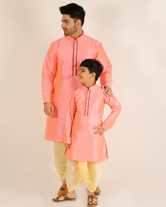 Father Son Same Dress Kurta Pajama