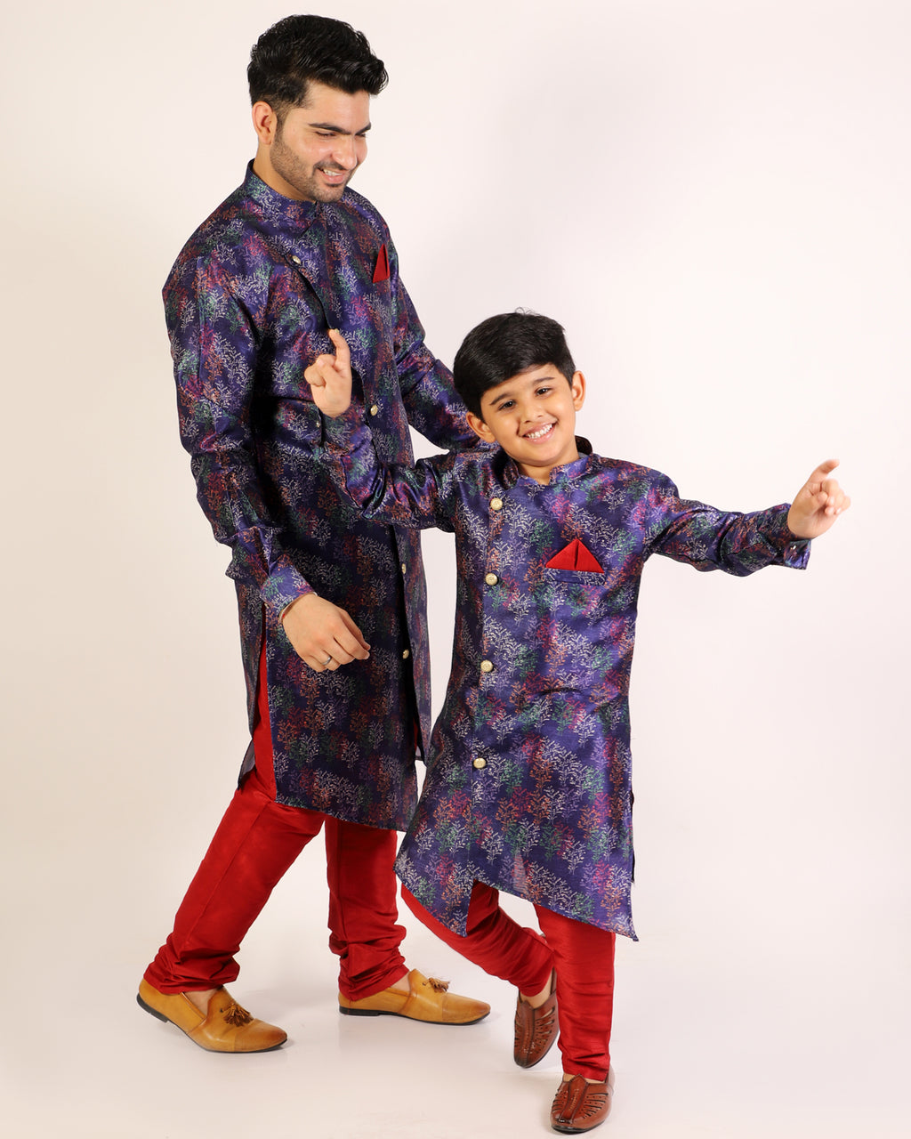 Father Son Same Dress Kurta Pajama