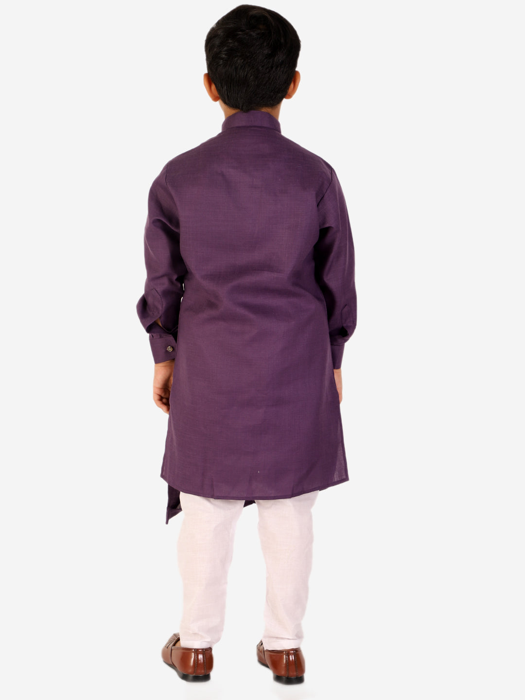 Pro Ethic Kurta Pajama For Boys - Cotton - Purple S-109