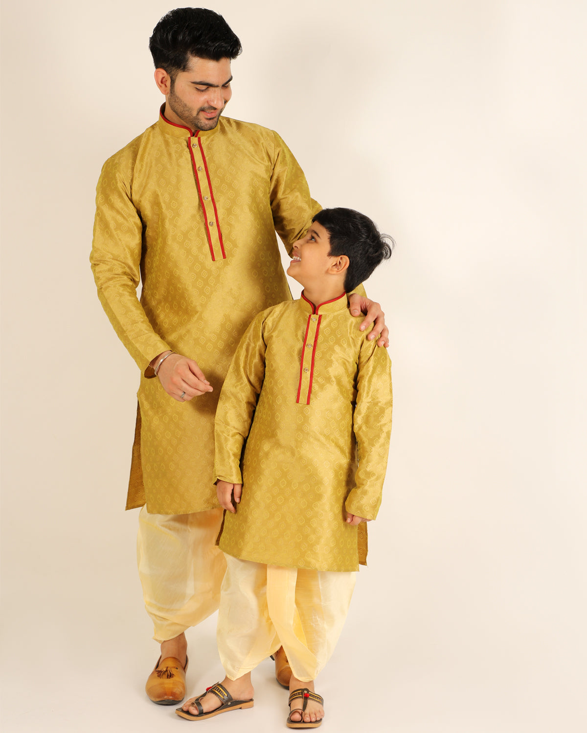 Father Son Same Dress Kurta Pajama