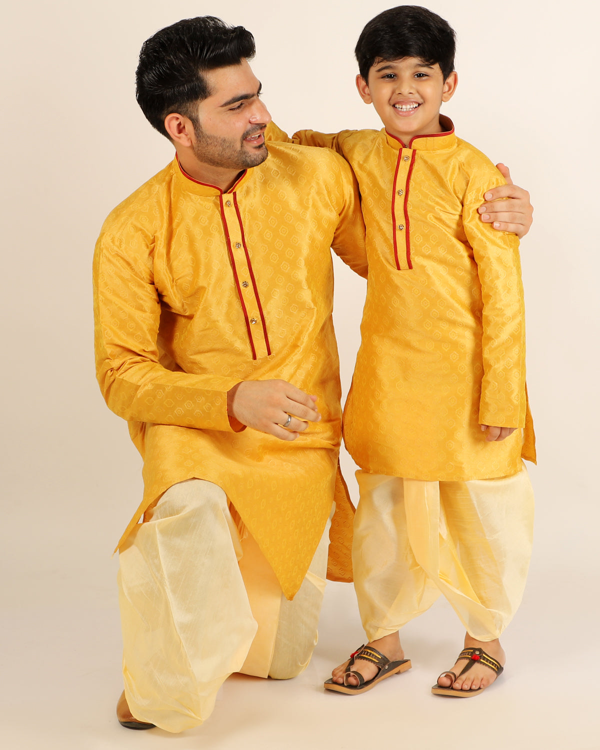 Father Son Same Dress Kurta Pajama
