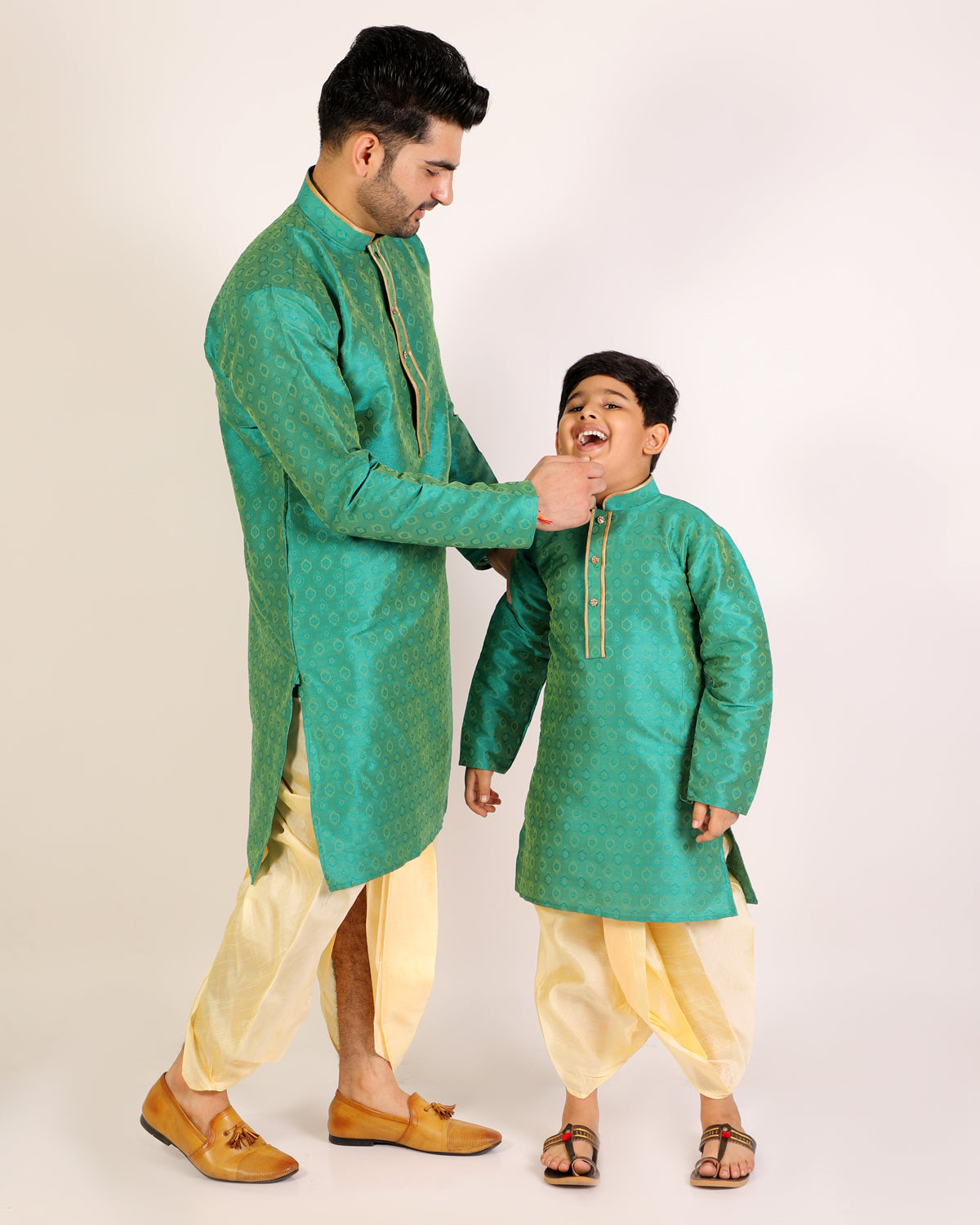 Father Son Same Dress Kurta Pajama