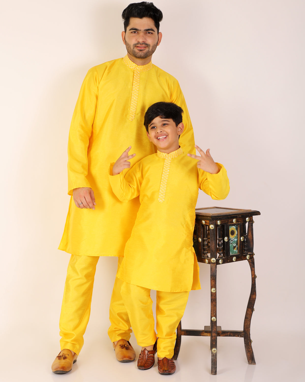 Father Son Same Dress Kurta Pajama