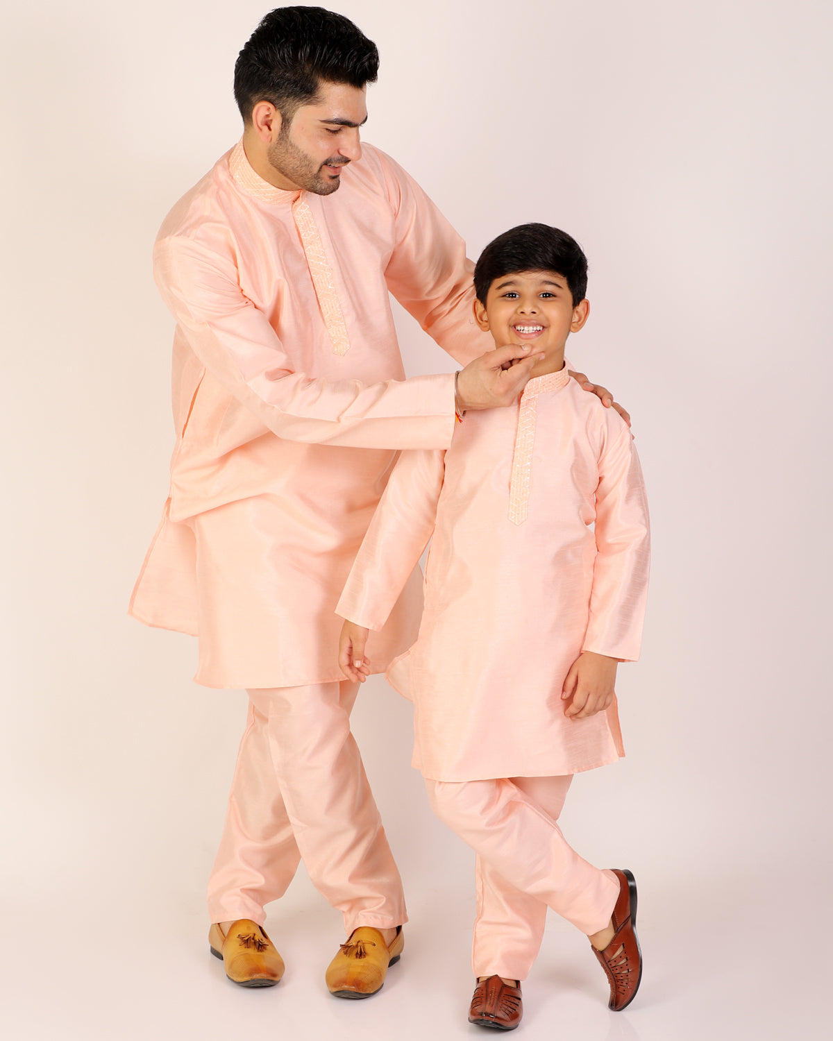 Father Son Same Dress Kurta Pajama