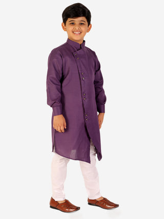 Pro Ethic Kurta Pajama For Boys - Cotton - Purple S-109