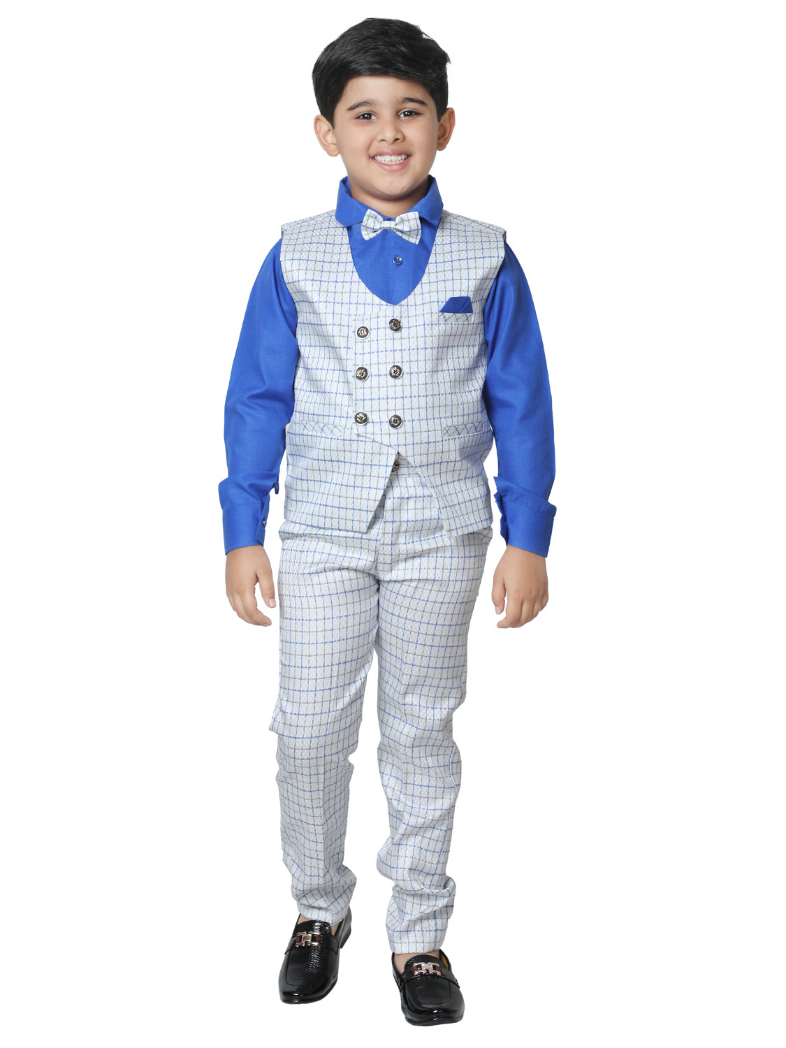 Pro Ethic Three Piece Suit For Boys Blue T-129