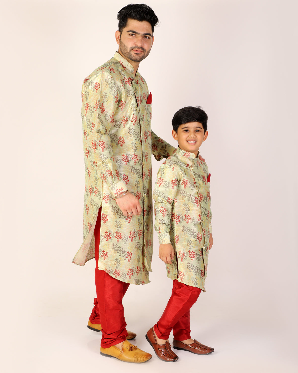 Father and Son Same Matching Kurta Outfit Set Dress – mahezon