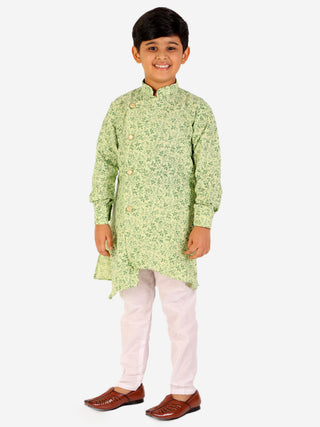 Pro Ethic Cotton Kurta Pajama For Boys Green S-151