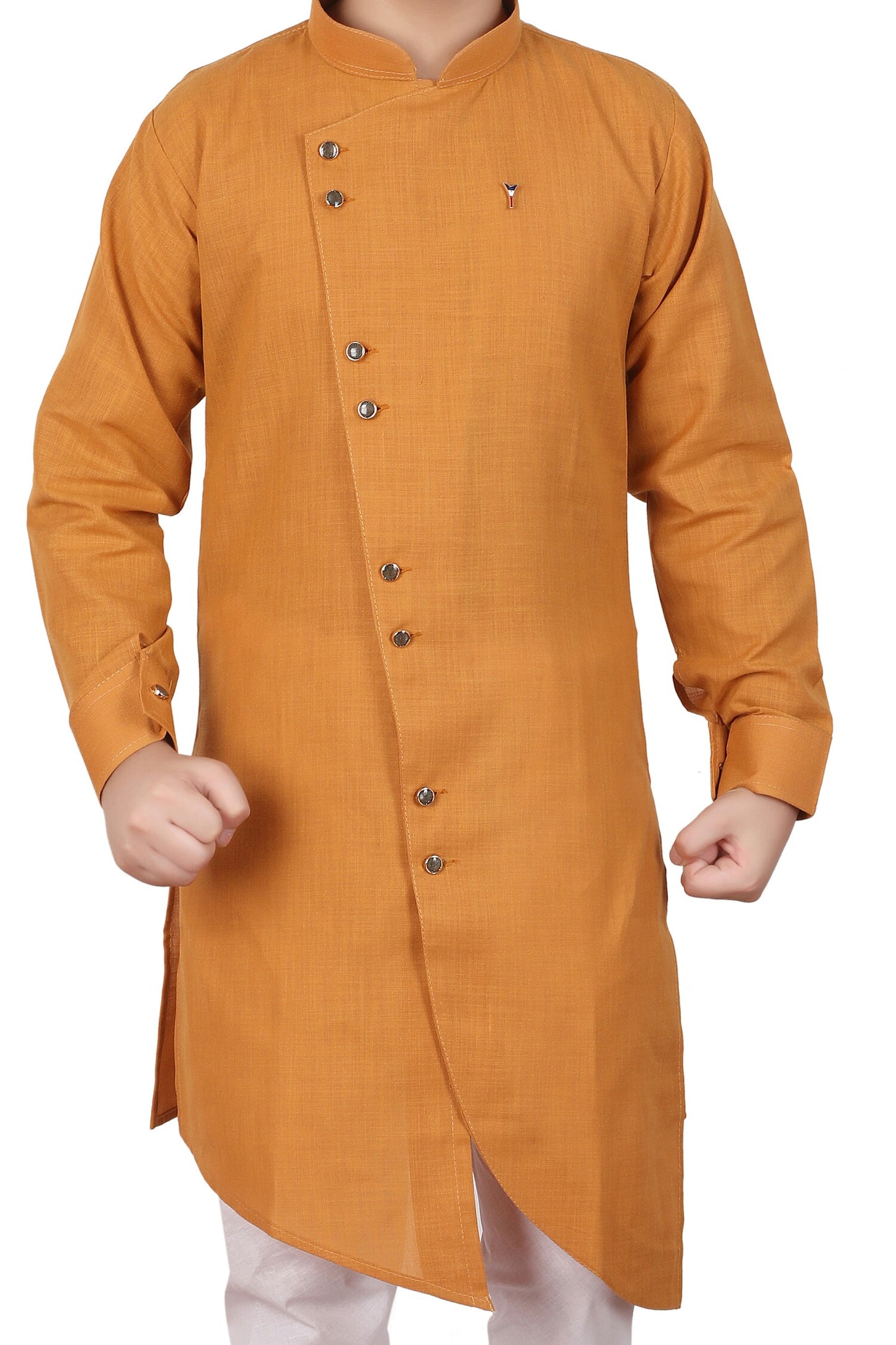 Pro Ethic Mustard Kurta Pajama For Boys - Cotton -1 To 16 Years #109