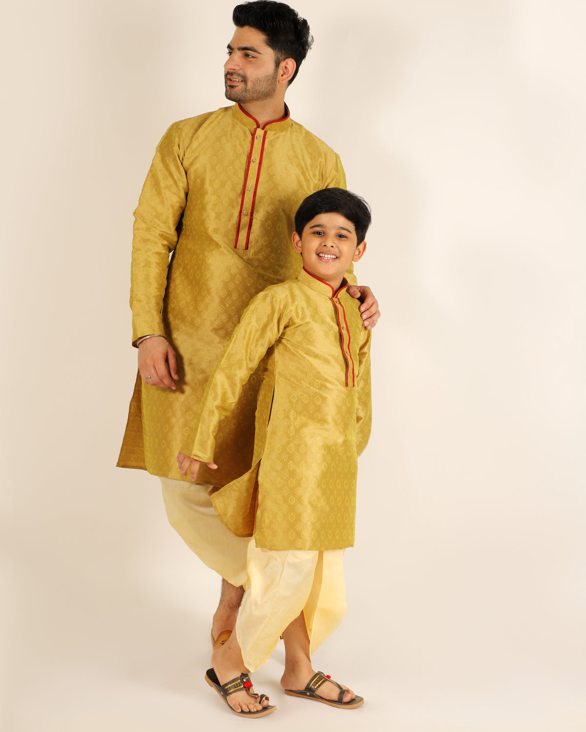 Father Son Same Dress Kurta Pajama