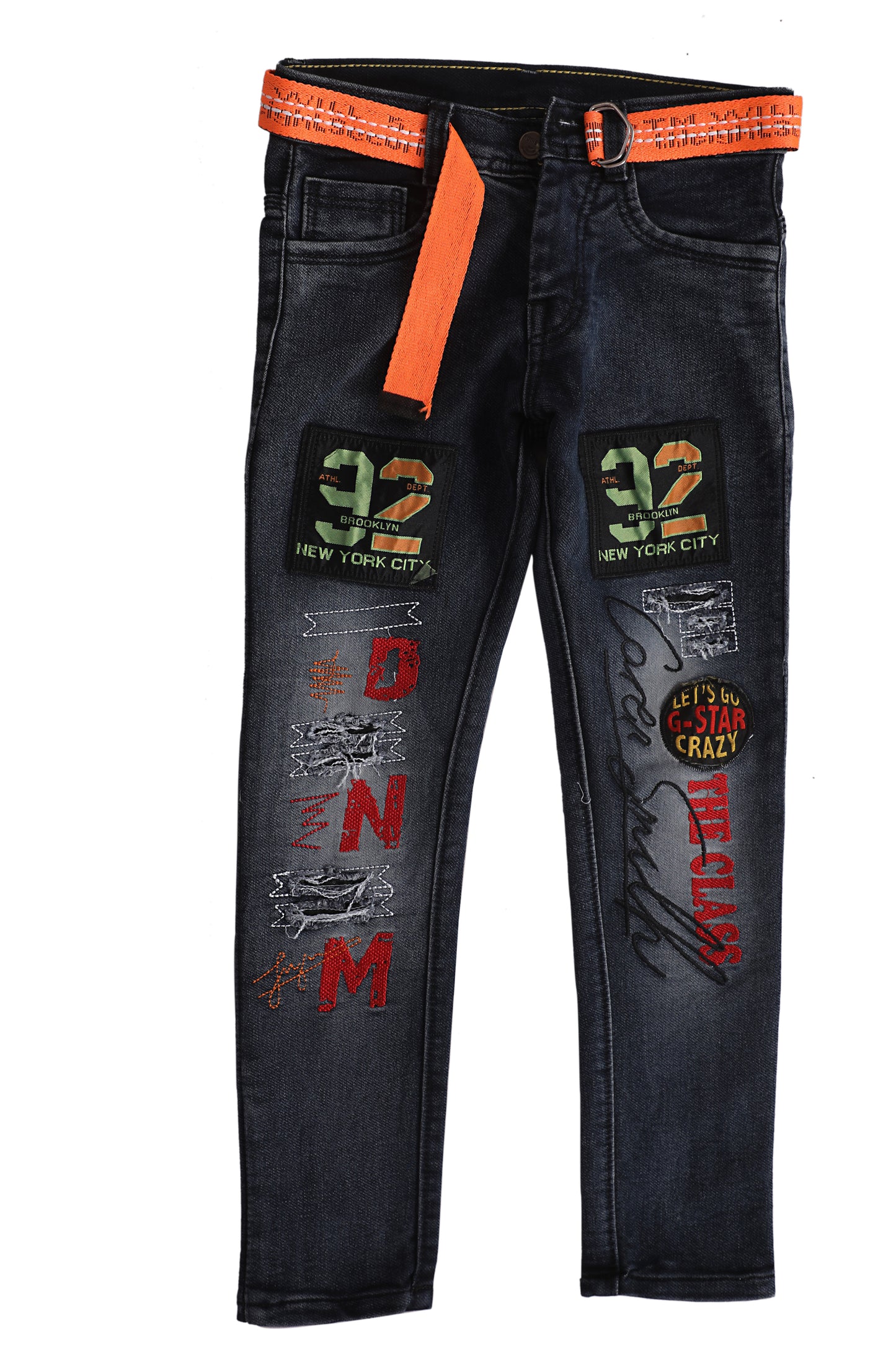 Pro Ethic Kid's jeans For Boys Black (J-107)