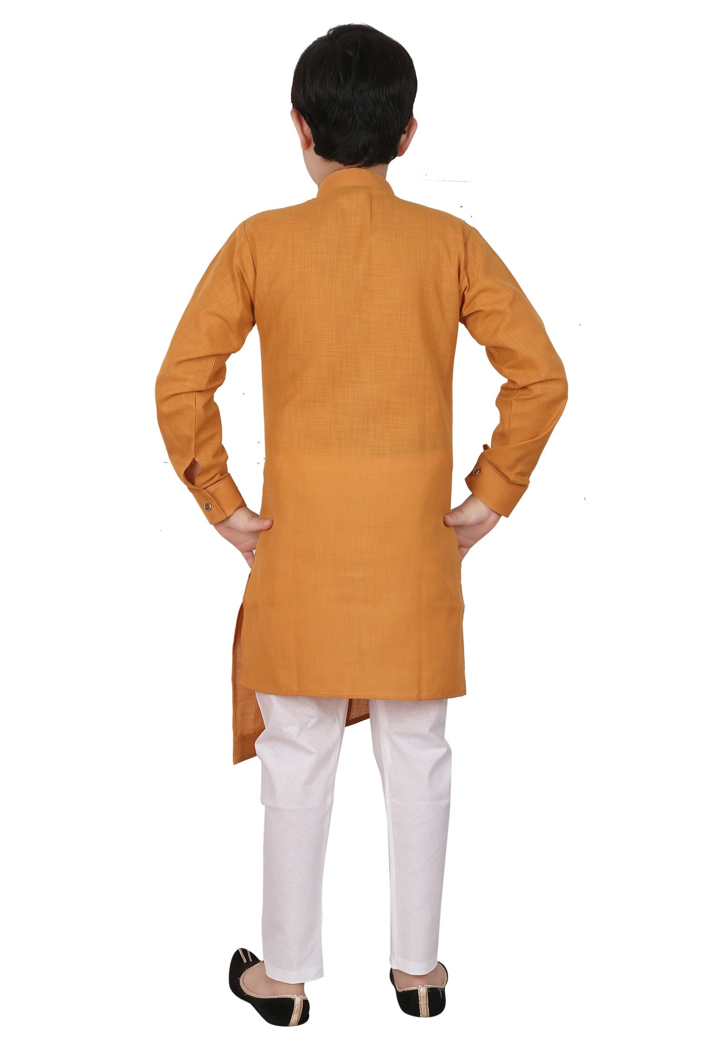 Pro Ethic Mustard Kurta Pajama For Boys - Cotton -1 To 16 Years #109