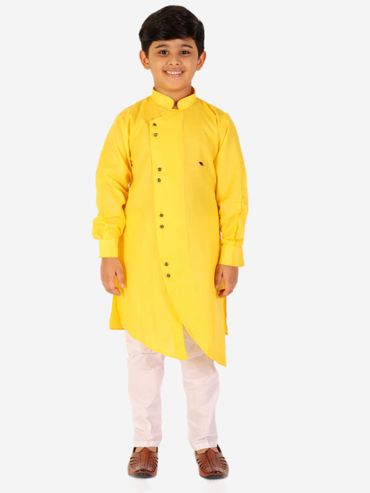 Pro Ethic Kurta Pajama For Boys - Cotton - Yellow S-109