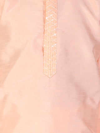 Pro Ethic Pink Men's Kurta Pajama Set Silk (A-104)