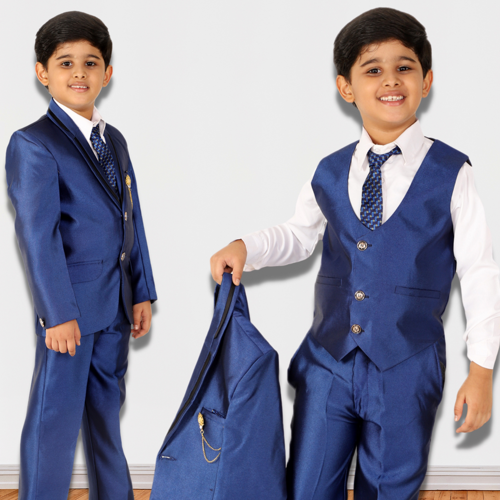 Pro Ethic Five Piece Suit For Boys Royal Blue T-127