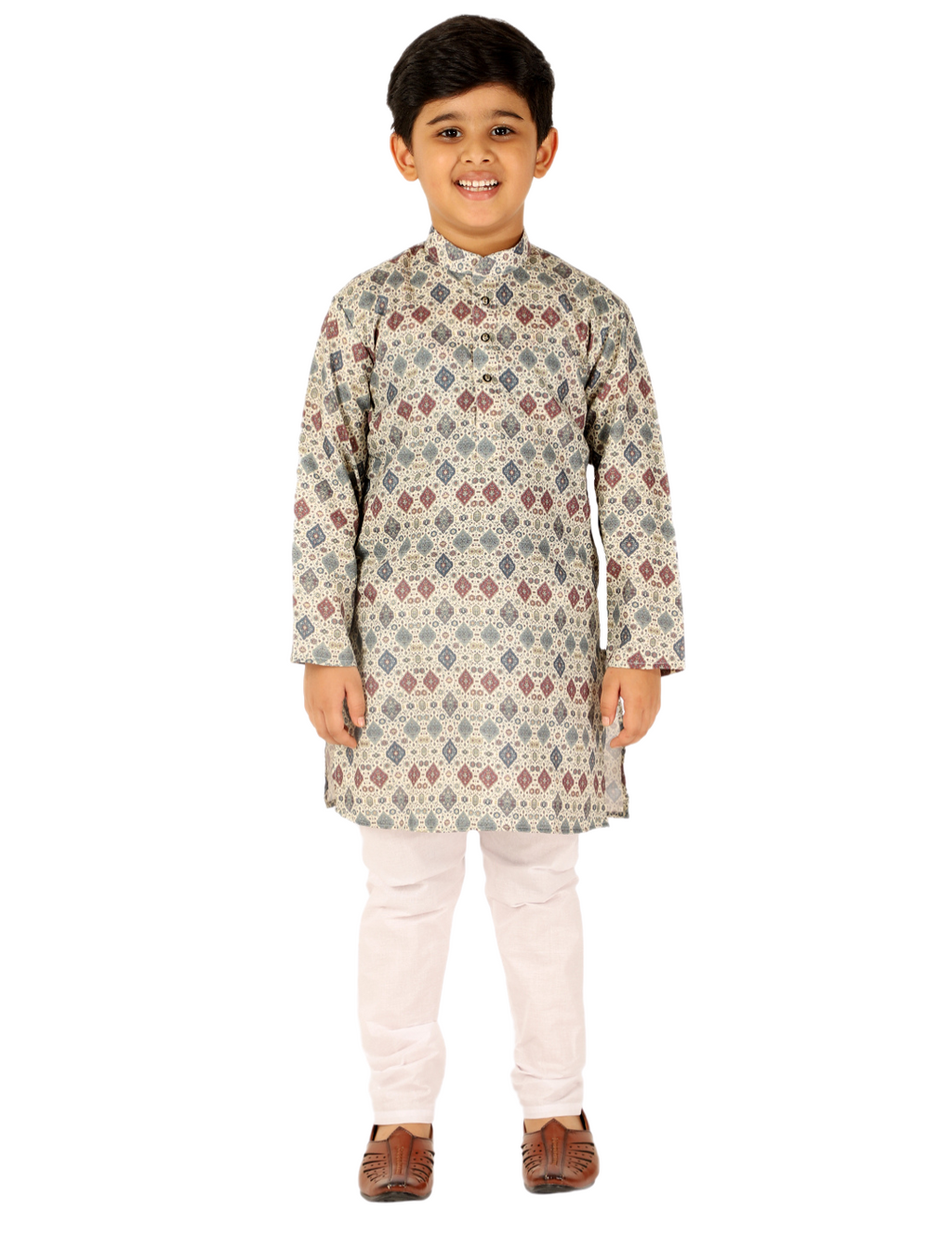 Pro Ethic Kurta Pajama For Boys Cotton Blue (S-166)