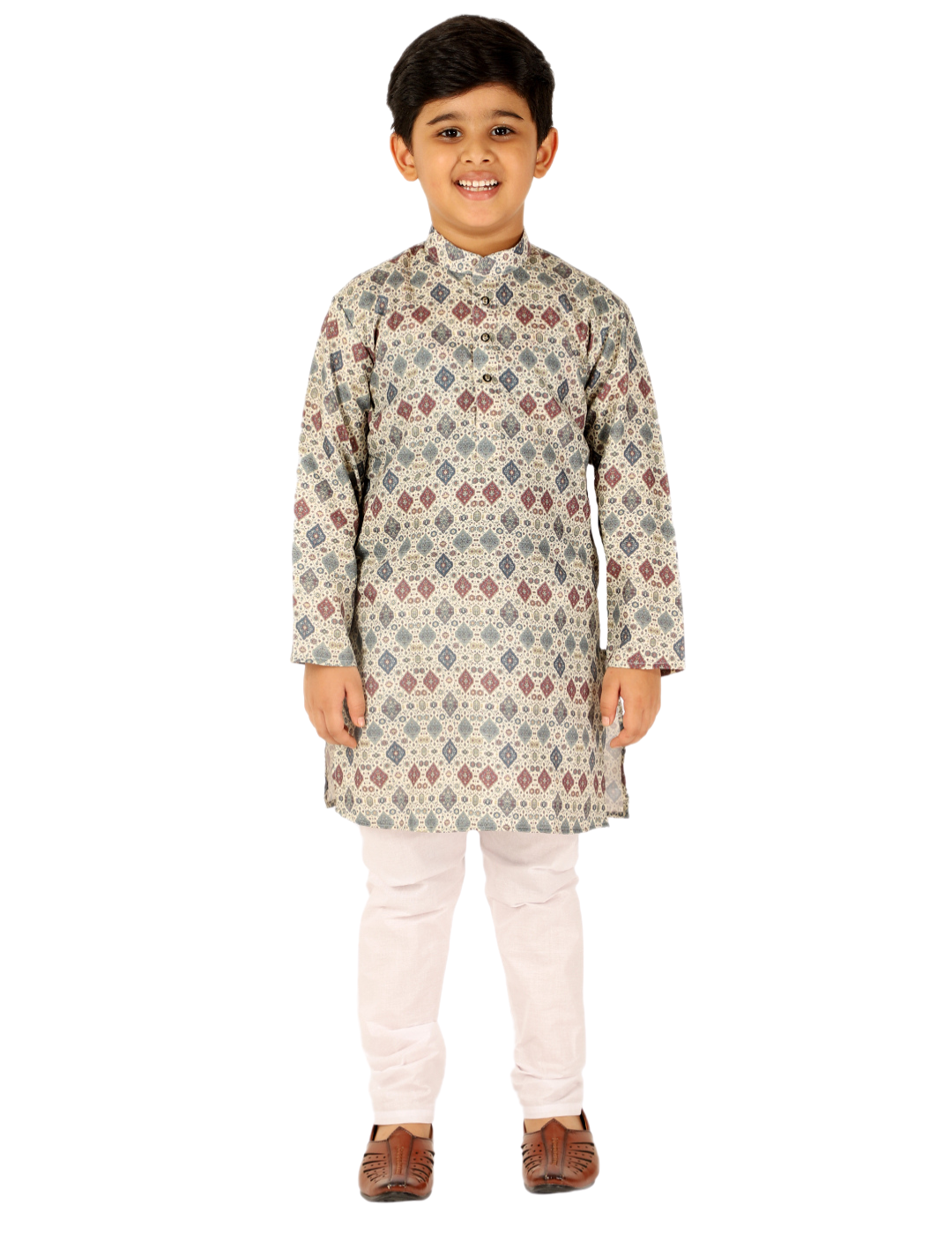 Pro Ethic Kurta Pajama For Boys Cotton Blue (S-166)