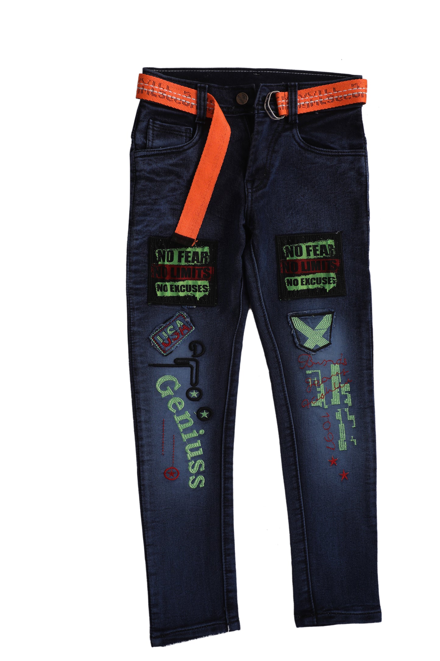 Pro Ethic Kid's jeans For Boys Dark Blue (J-108)