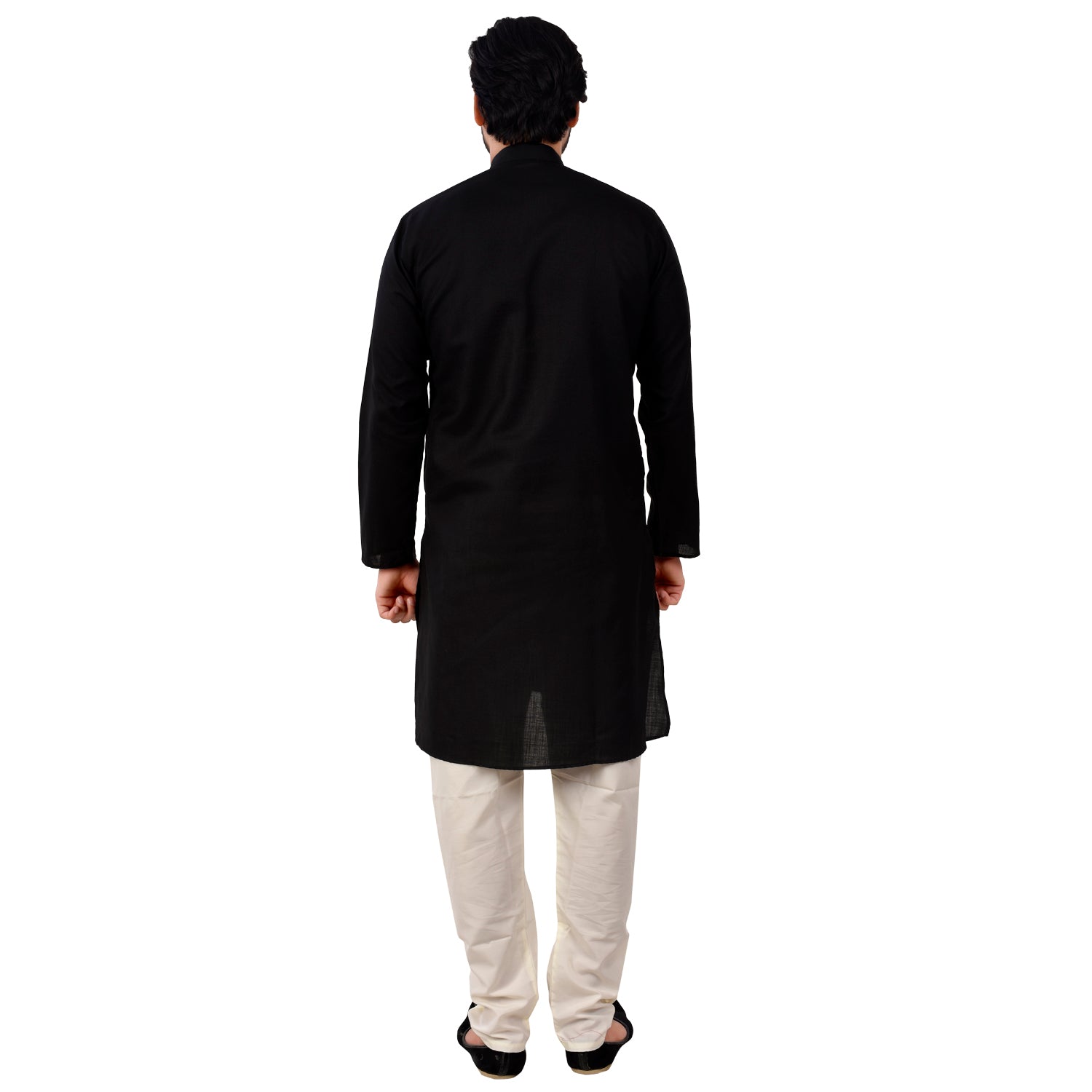 Pro Ethic Cotton Black New Look Kurta Pajama For Men (A-781)