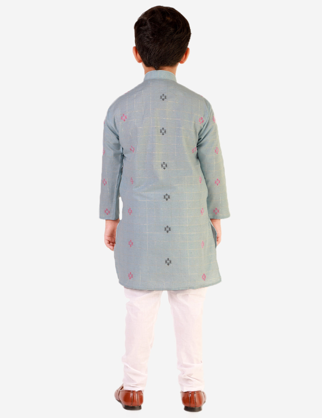 kids kurta pajama for boys 1 to 16 years grey