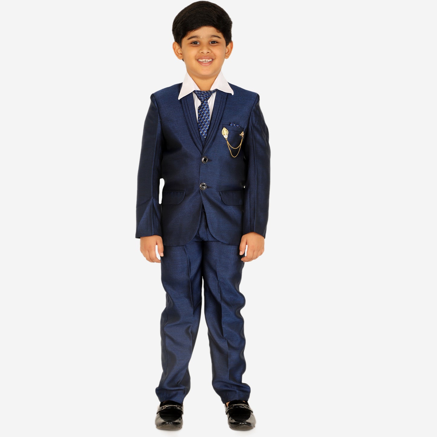 Pro Ethic Five Piece Suit For Boys Navy Blue T-126