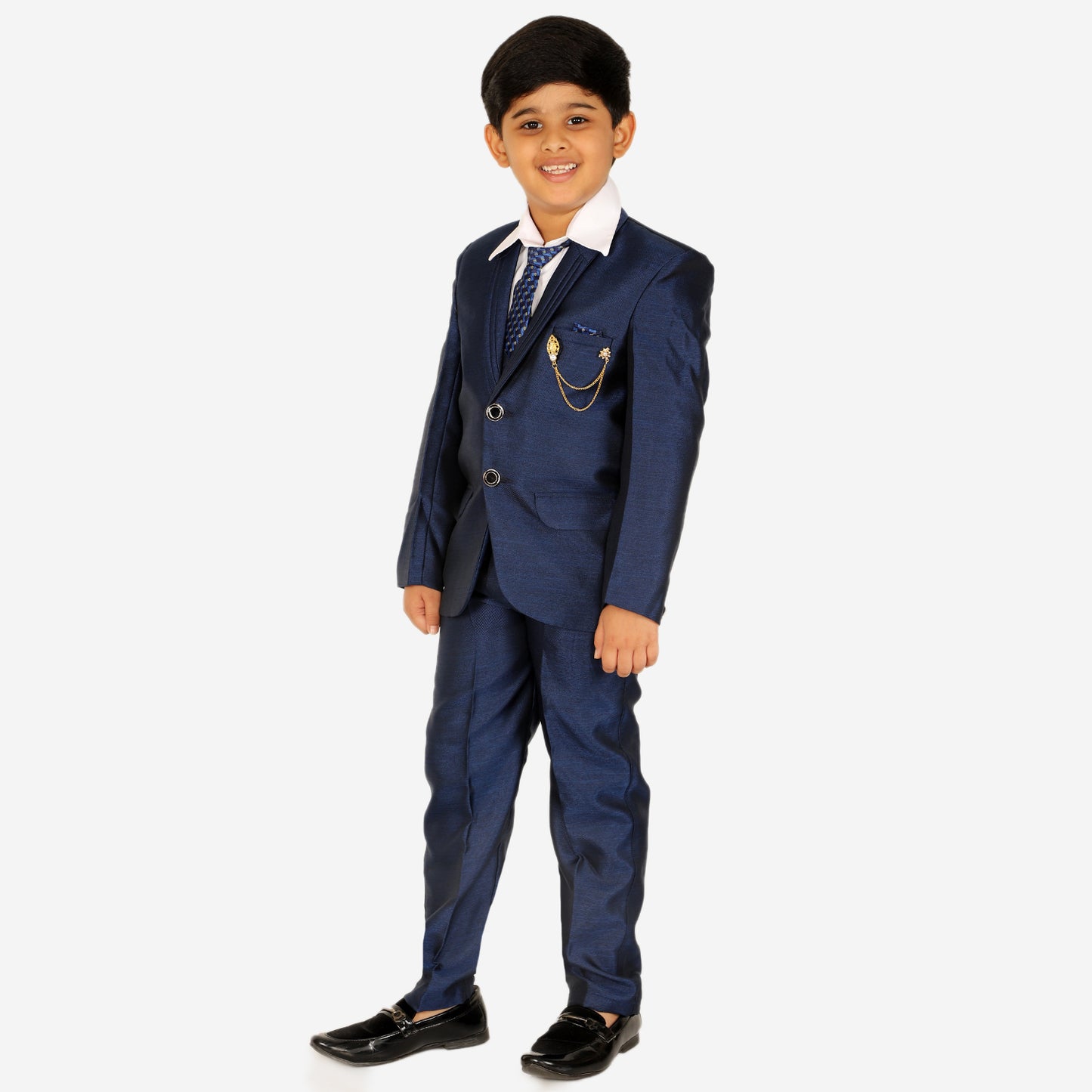 Pro Ethic Five Piece Suit For Boys Navy Blue T-126