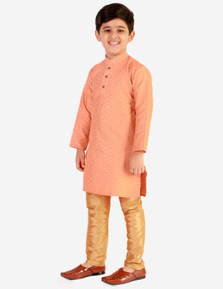kids kurta pajama for boys 1 to 16 years light pink