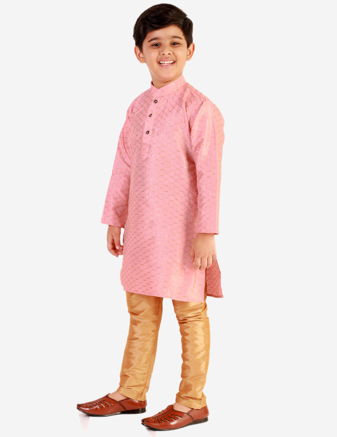 kids kurta pajama for boys 1 to 16 years pink 