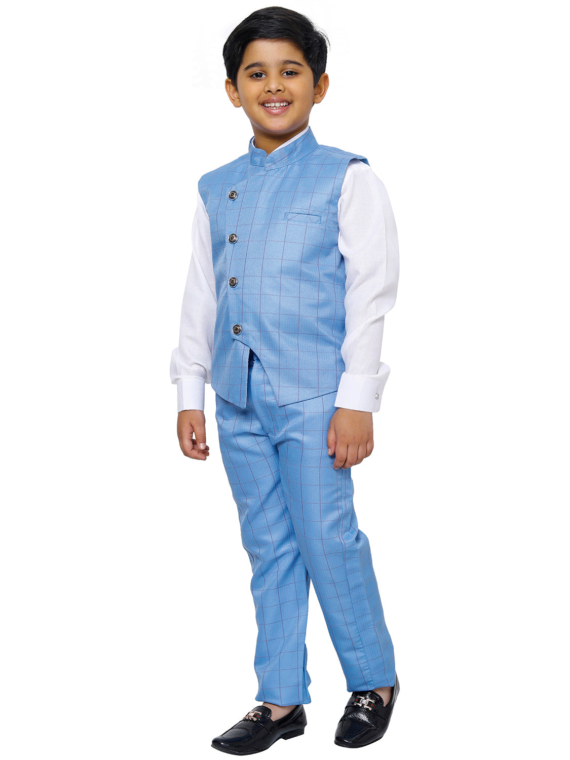 Pro Ethic Three Piece Suit For Boys Blue T-132