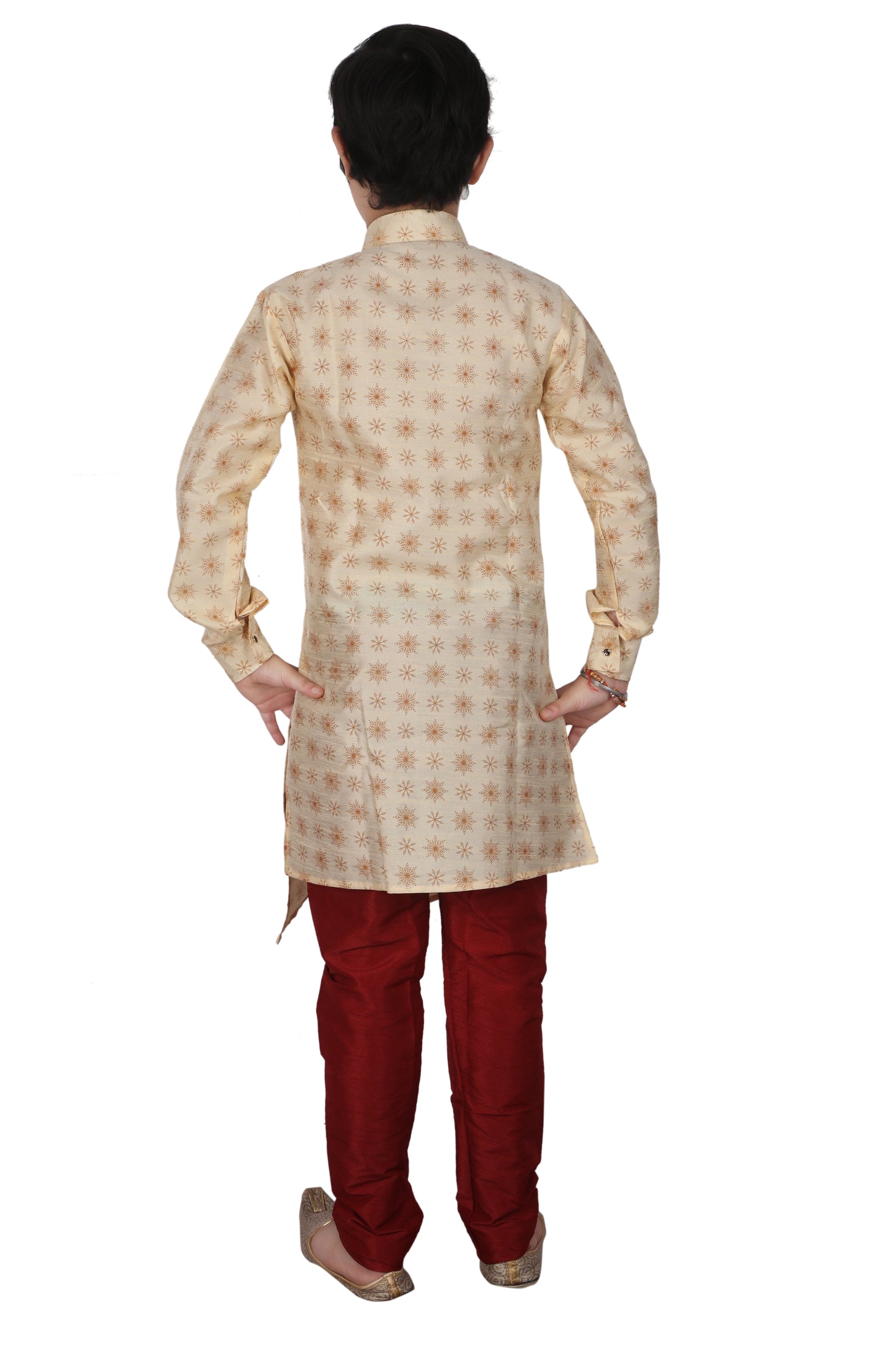 Pro Ethic Gold Kurta Pajama For Boys Kids Ethnic Wear #139