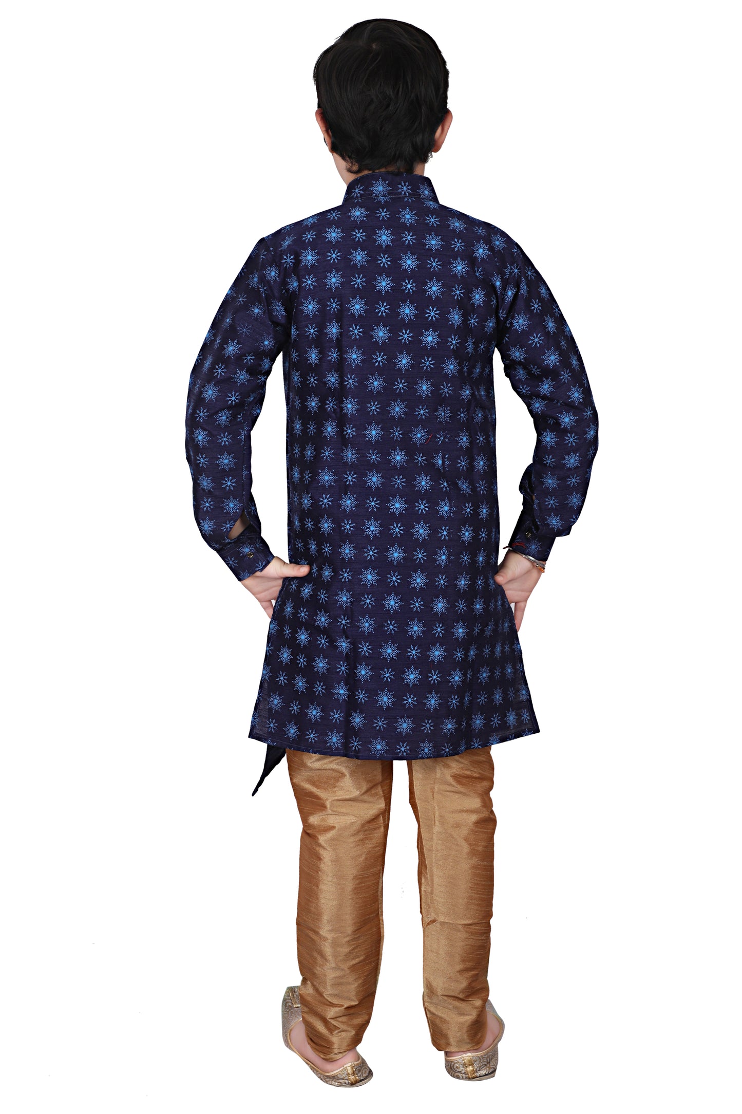 Pro Ethic Navy Blue Kurta Pajama For Boys Kids Ethnic Wear S-139